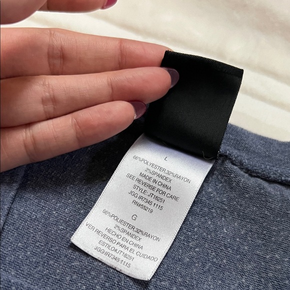 Modern Lux Blue Graphic Tank Top/ Muscle Shirt - Picture 2 of 4